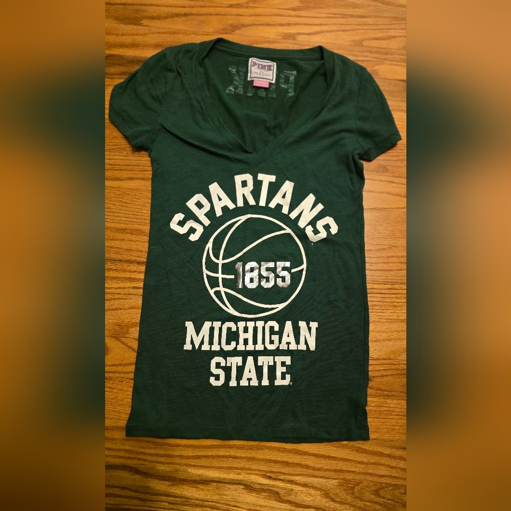 Green Spartans Michigan State T-Shirt
